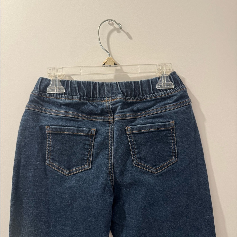 Hanna Andersson Girl’s Dark Blue Pull On Jeggings Size 12 - Picture 4 of 5